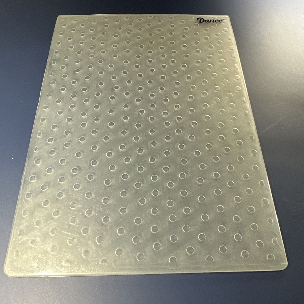 Darice Dot Texture Embossy Folder, Scrapbooking, Card Making, Craft Supplies